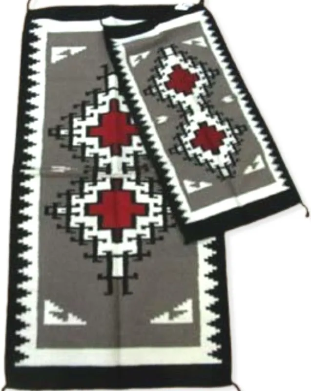 2- Handwoven Wool Rugs, Style 325!