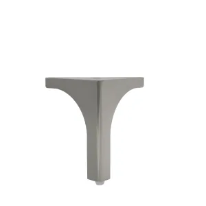 4 1/2" Brushed Metal Sofa Legs (ML-45T)