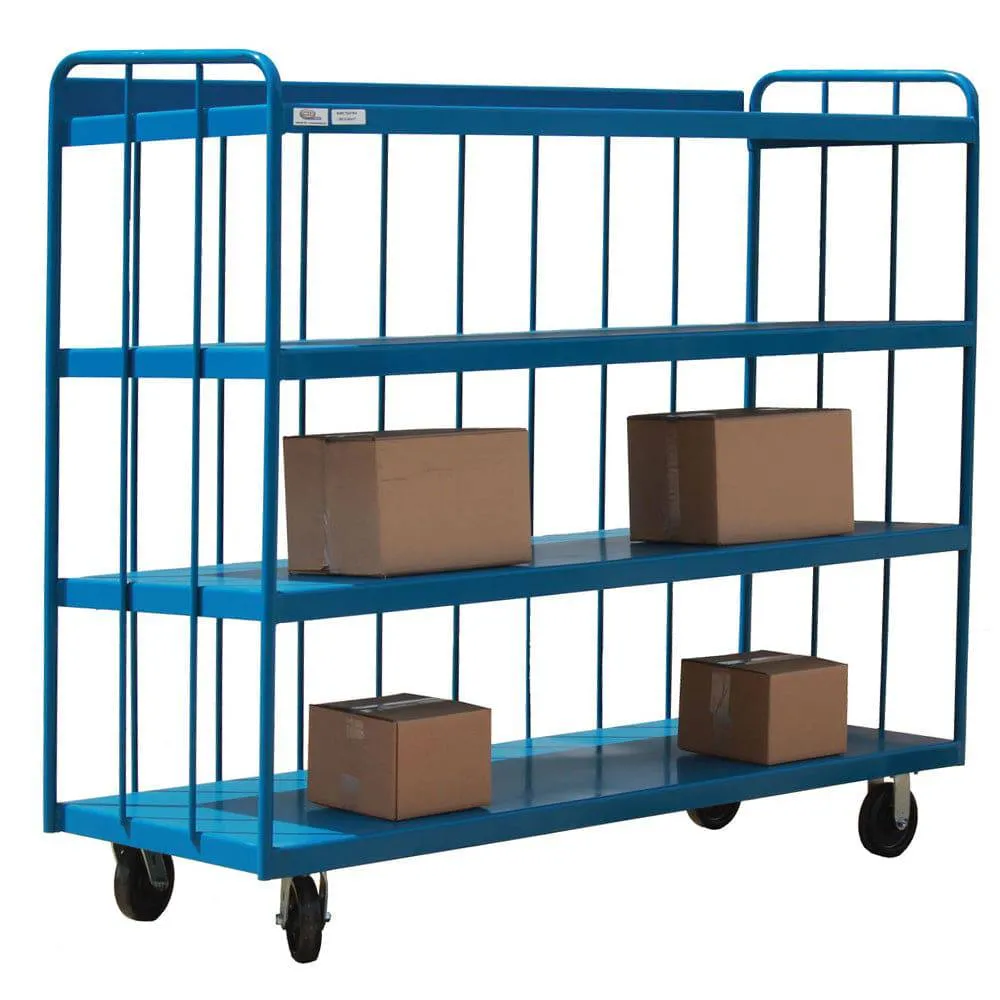 4 Shelf Stock Cart