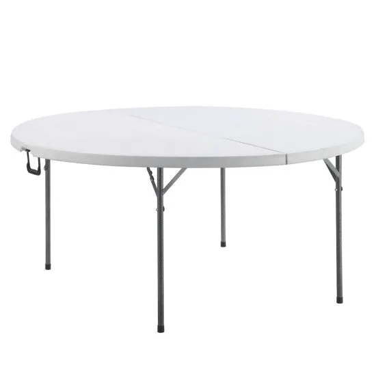 8 Seater Round Folding Trestle Table 1.5m