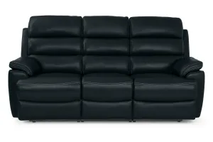 Alec 3 Seater Sofa | Power Headrest Recliner | Charcoal