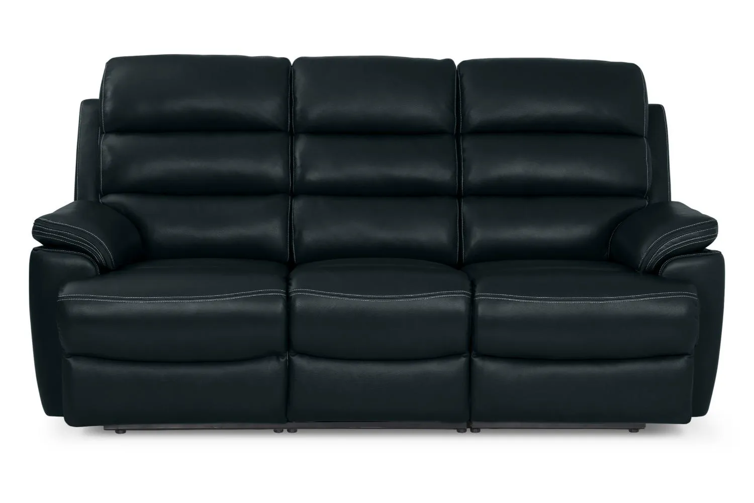 Alec 3 Seater Sofa | Power Headrest Recliner | Charcoal