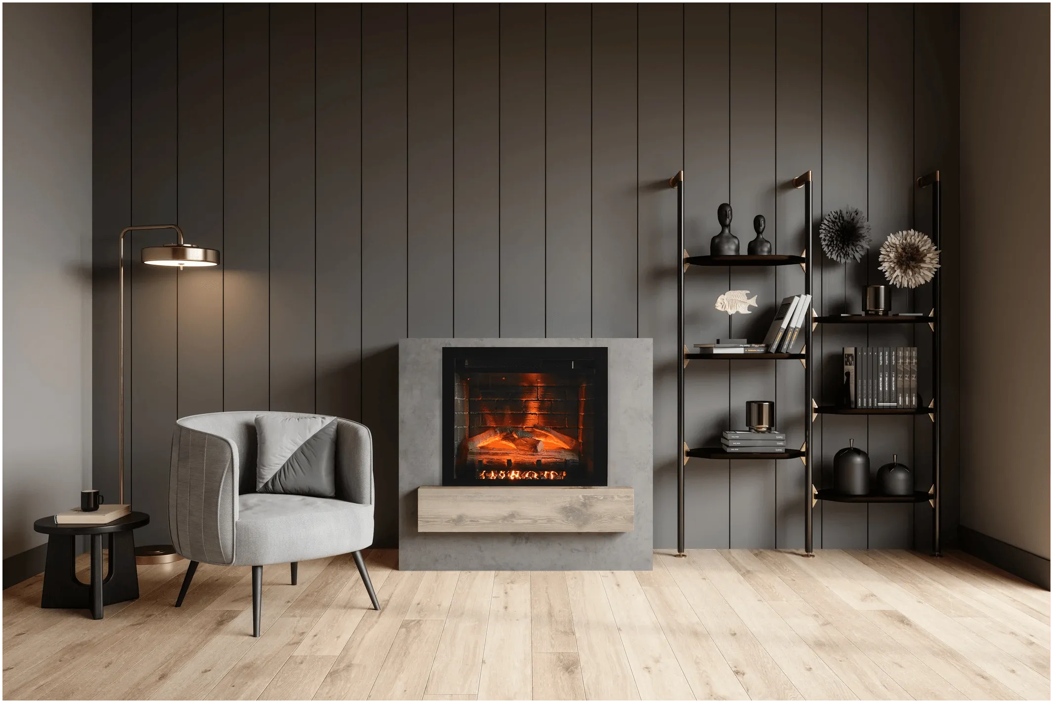 Amantii Classic Edition 30 Electric Fireplace by Fire & Ice