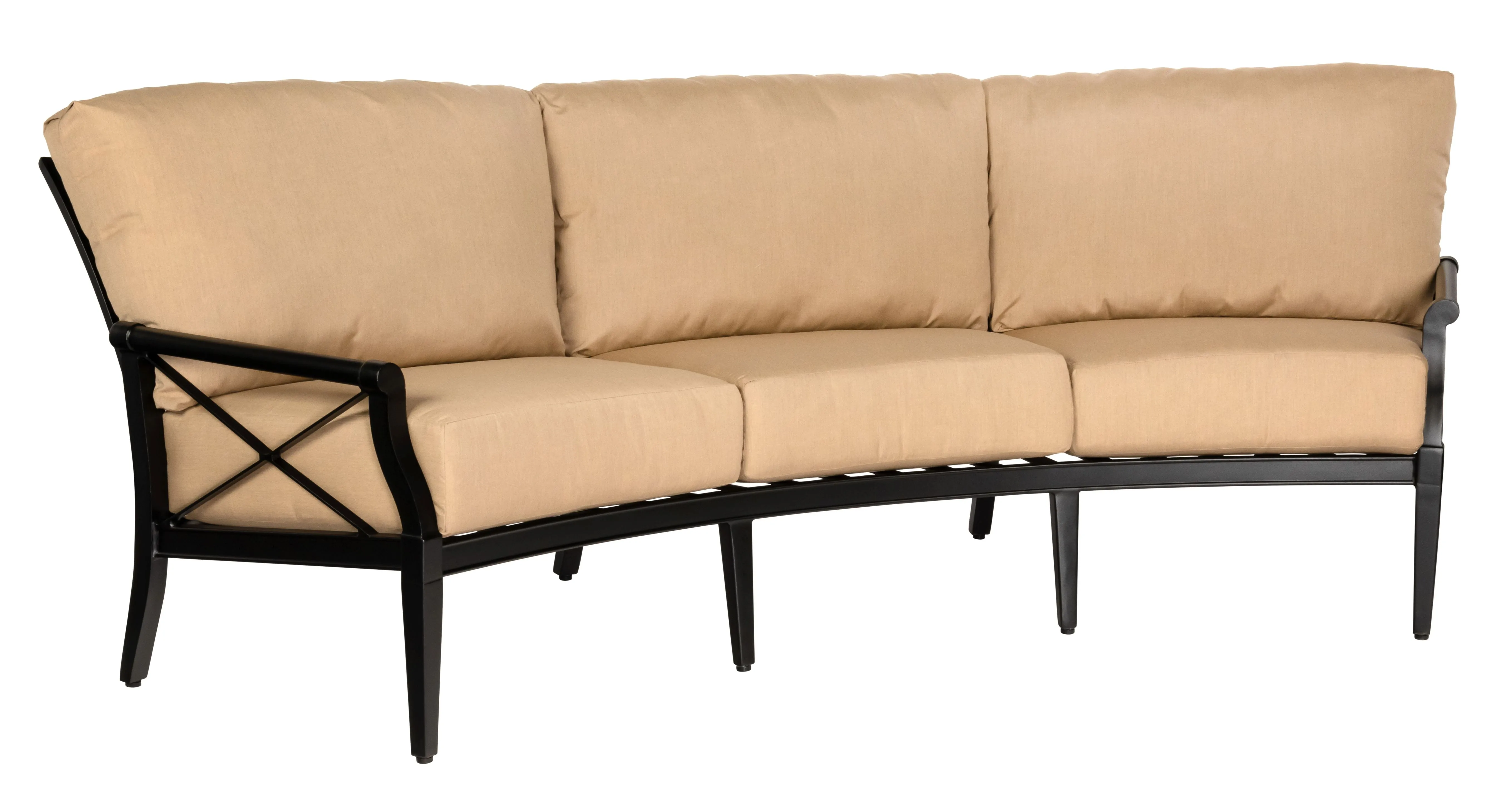 Andover Crescent Sofa by Woodard