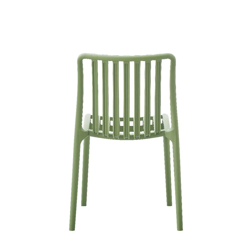 Bertioga Mint Green Outdoor Modern Cafe Chair