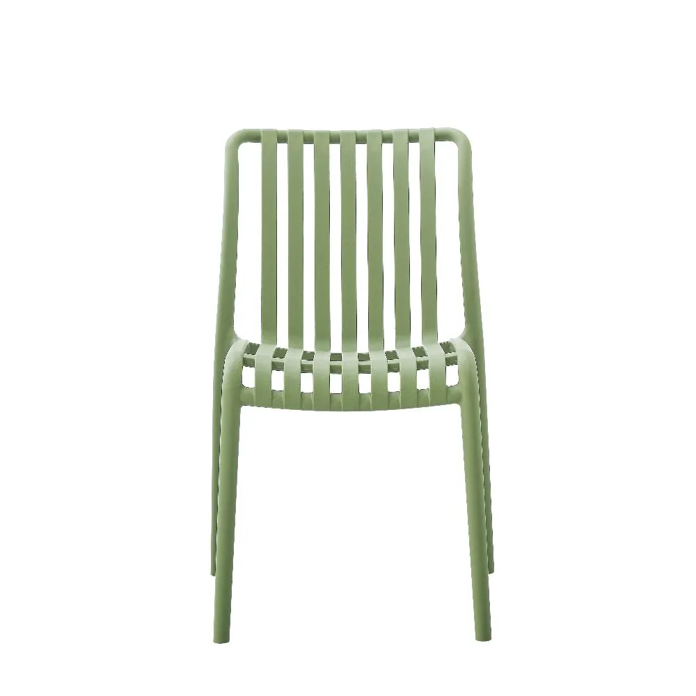 Bertioga Mint Green Outdoor Modern Cafe Chair