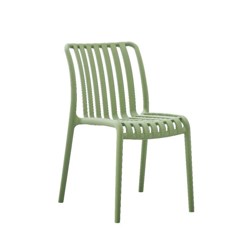 Bertioga Mint Green Outdoor Modern Cafe Chair