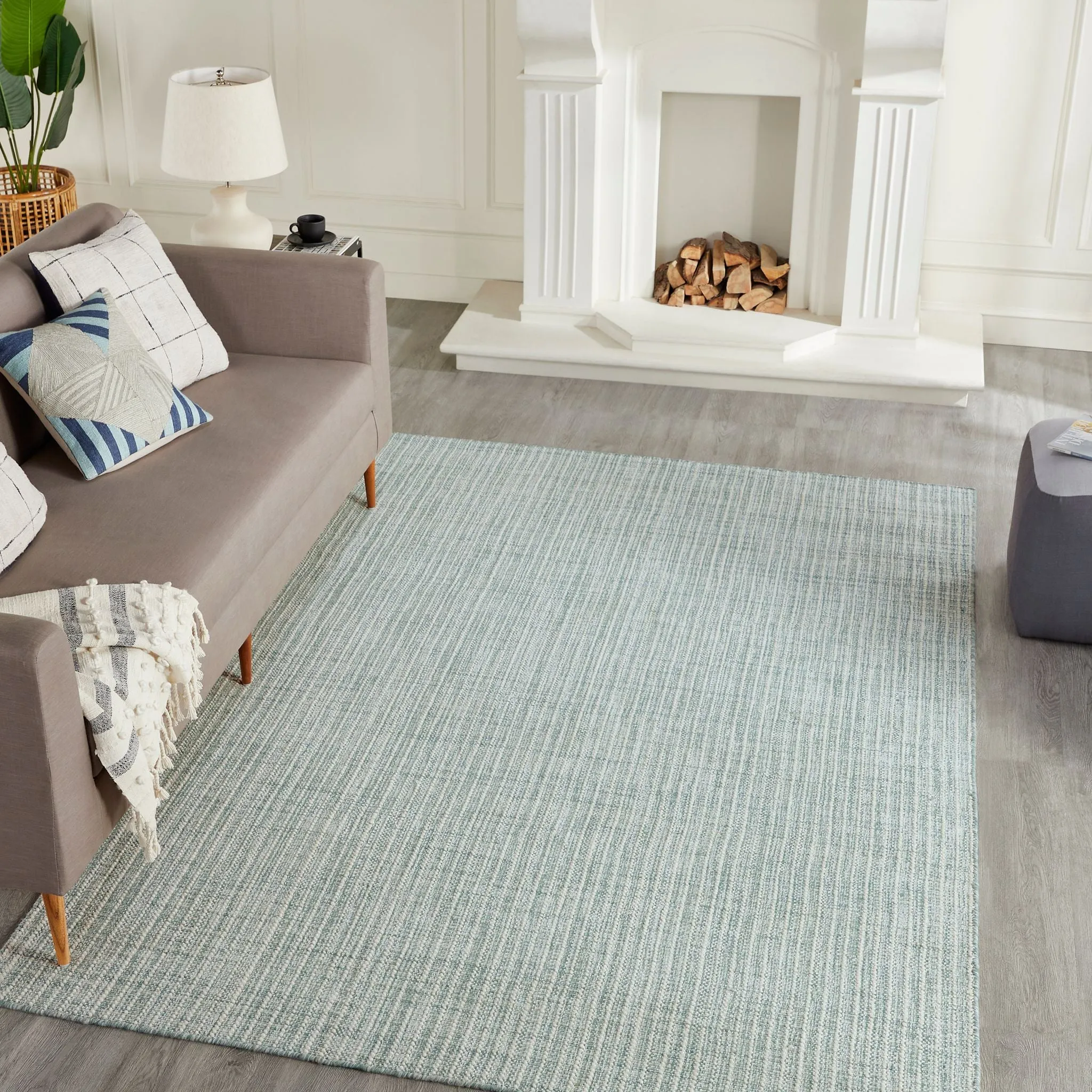 Bimini Flatweave, Hand-Made Carpet, Fern