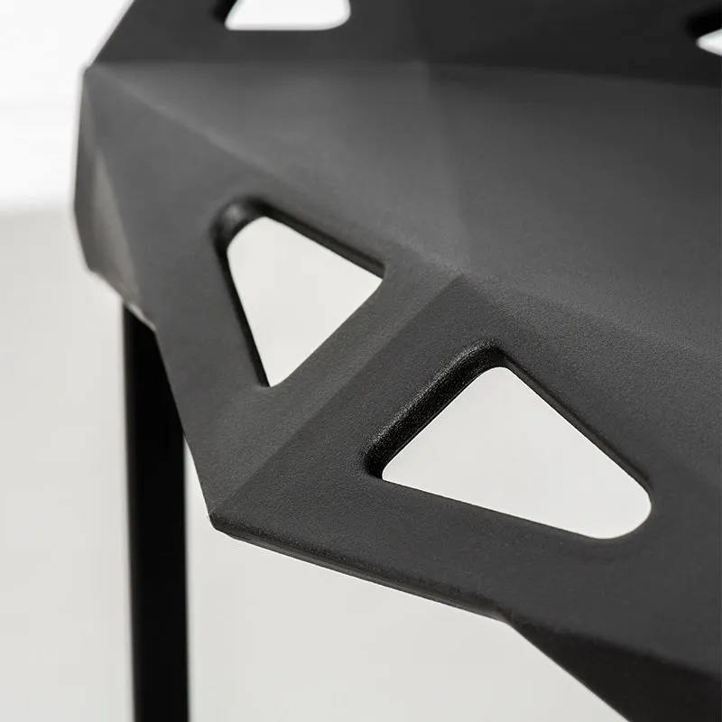 Black Geometric Chair