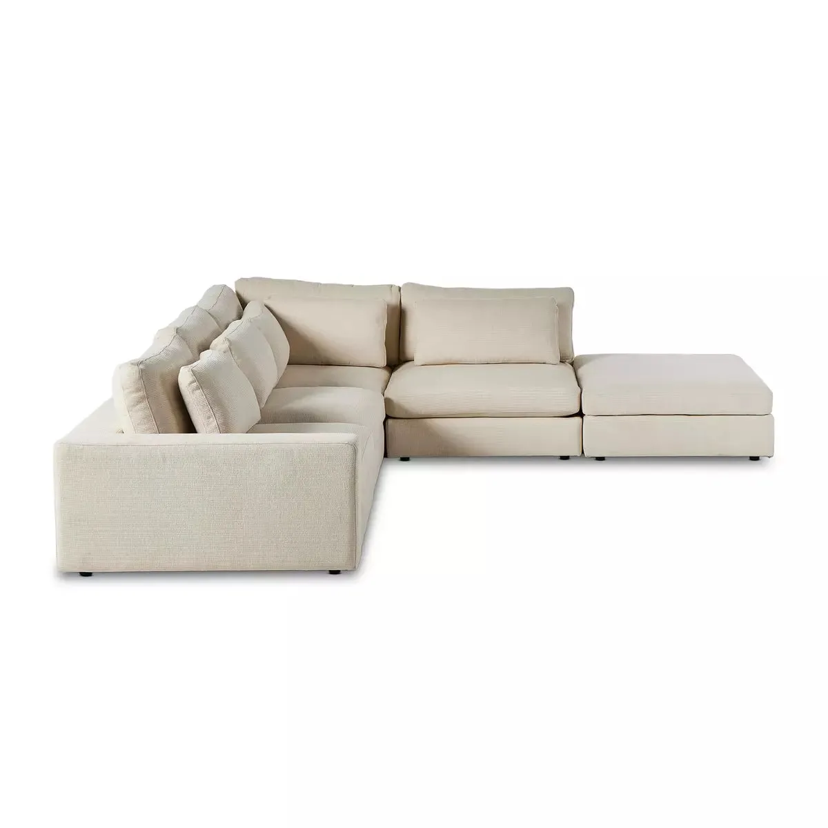 Bloor 4-pc Sectional W/ Ottoman