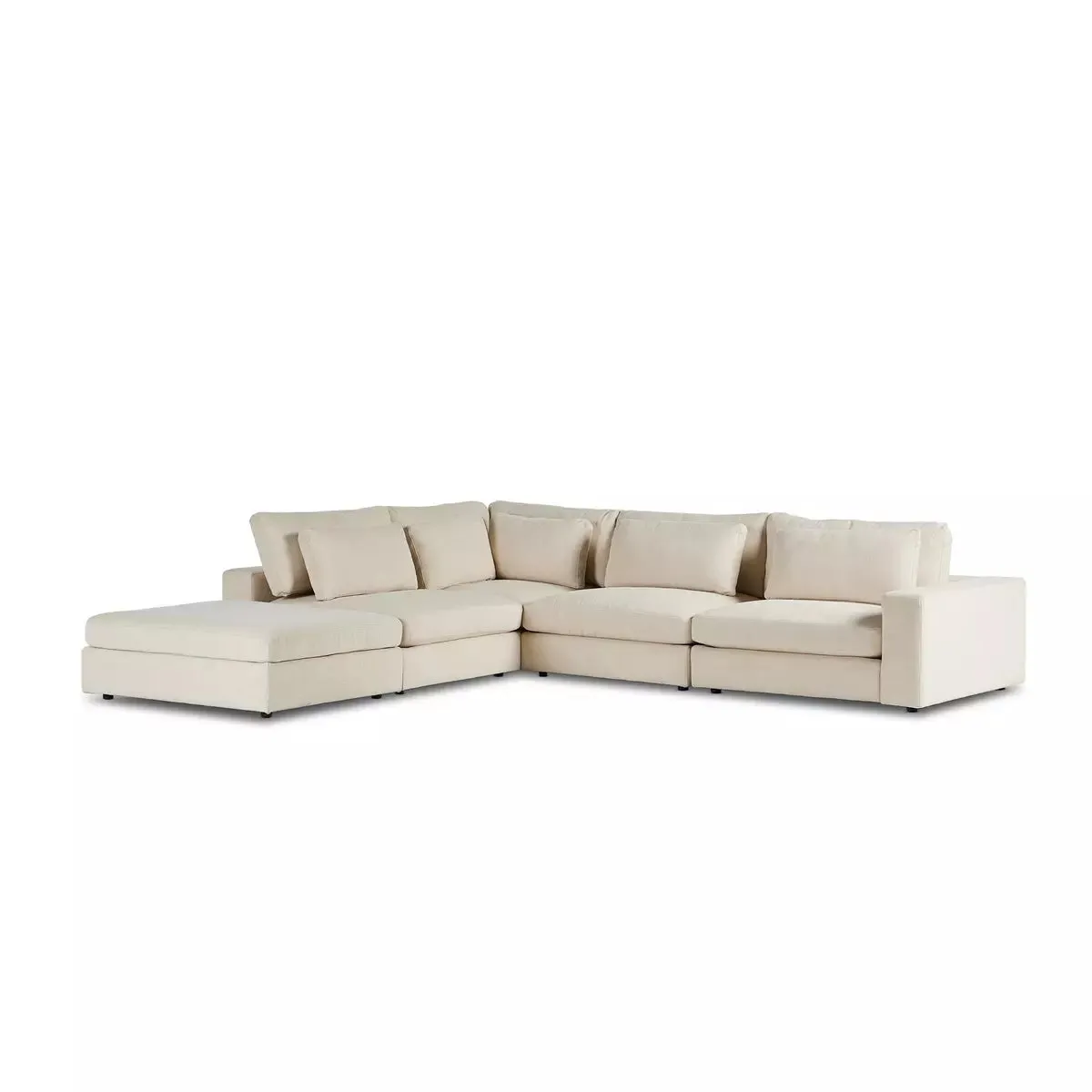 Bloor 4-pc Sectional W/ Ottoman