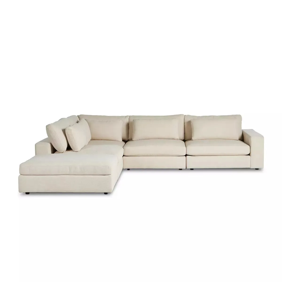 Bloor 4-pc Sectional W/ Ottoman