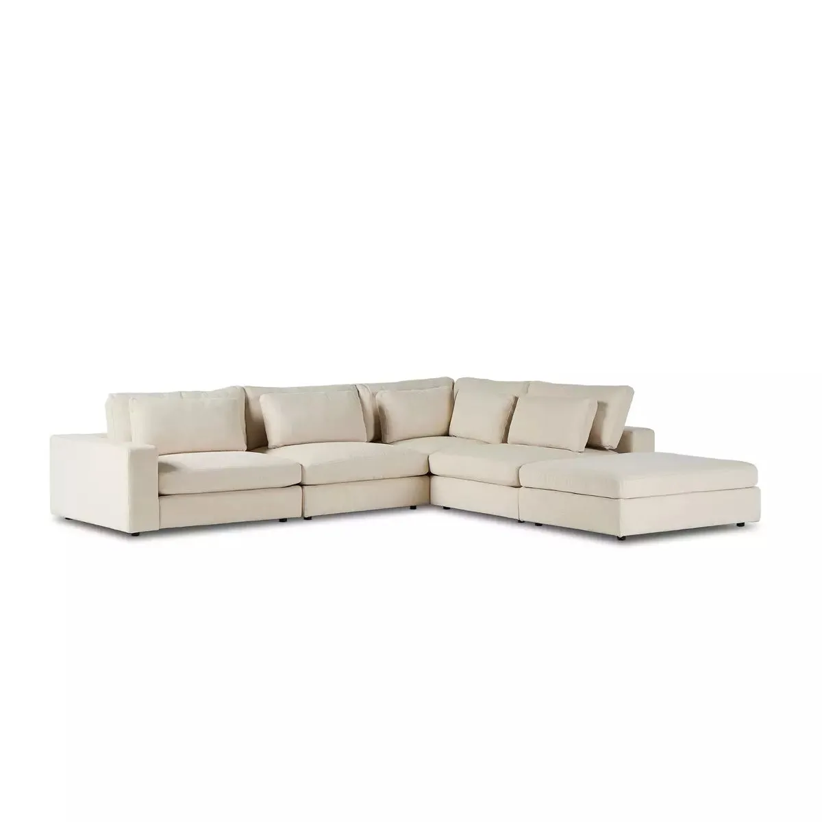 Bloor 4-pc Sectional W/ Ottoman