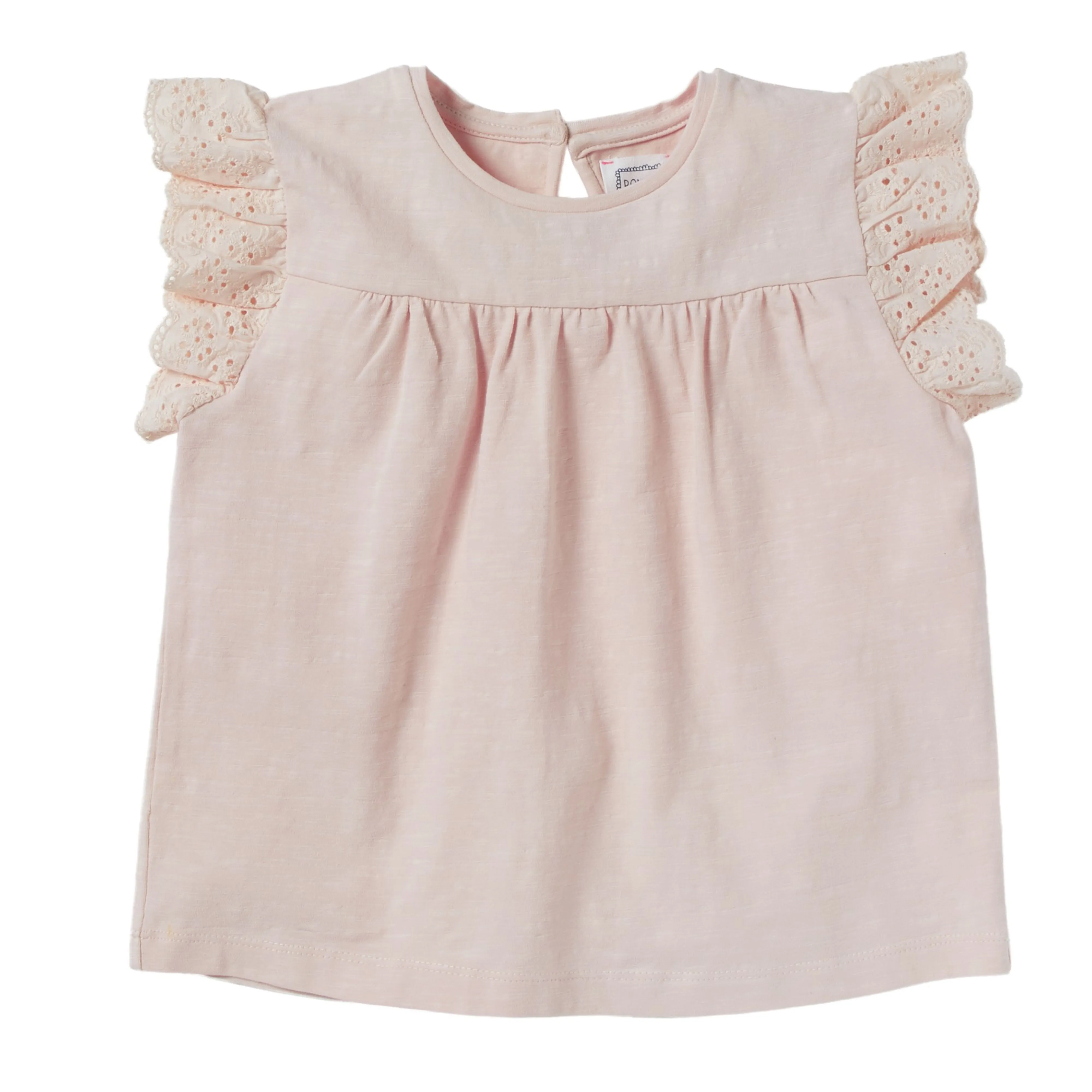 Bonheur du Jour Paris Baby Girl Tee Shirt Pivoine Pink