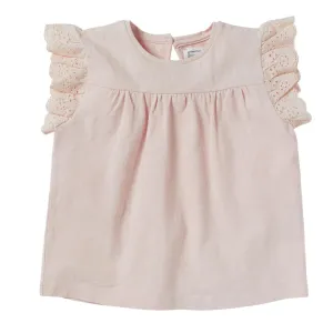 Bonheur du Jour Paris Baby Girl Tee Shirt Pivoine Pink