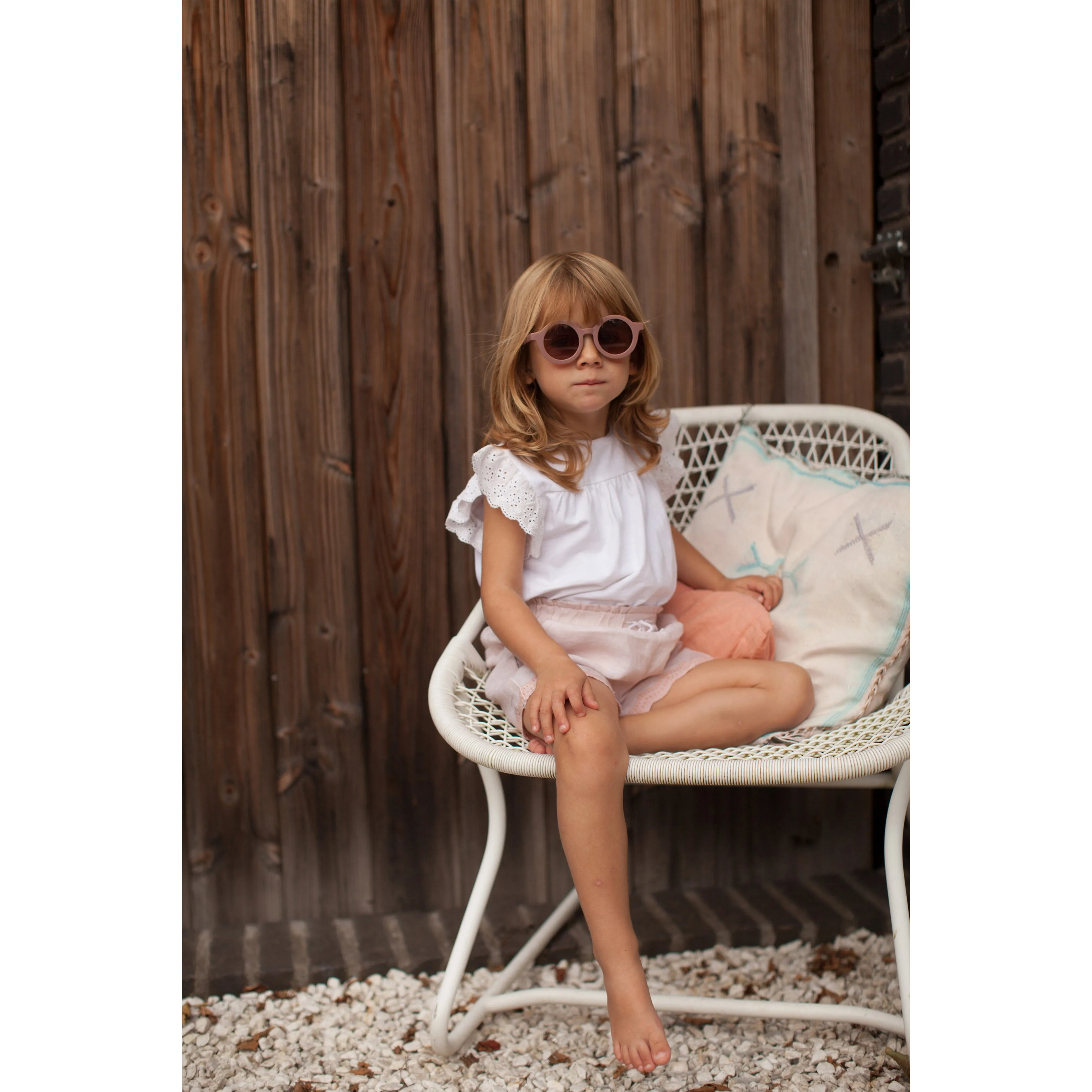 Bonheur du Jour Paris Baby Girl Tee Shirt White