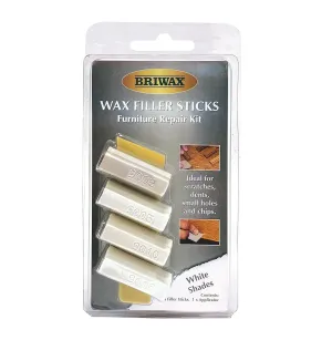 Briwax | Wax Filler Sticks Set of White Shades 4Pc