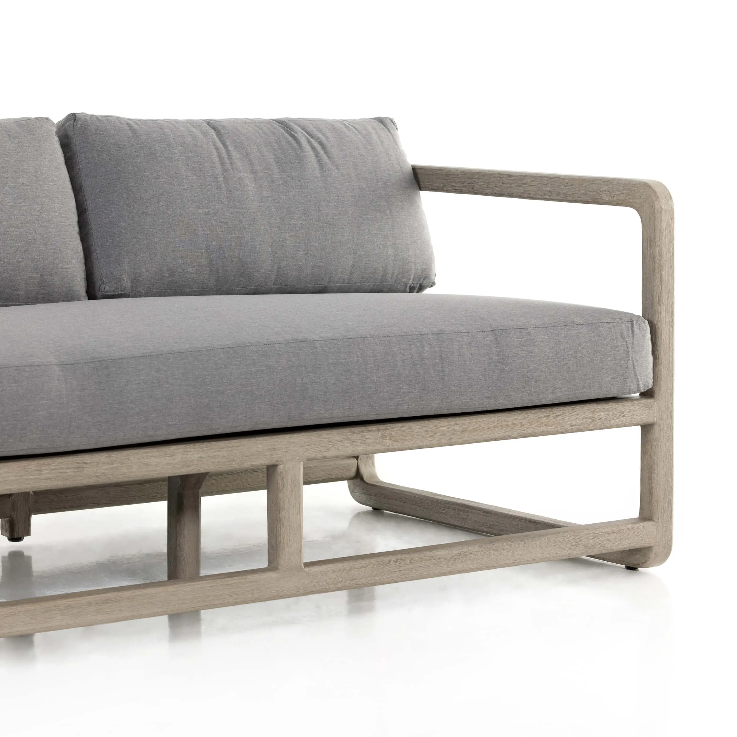 Callan Outdoor Sofa, Charcoal