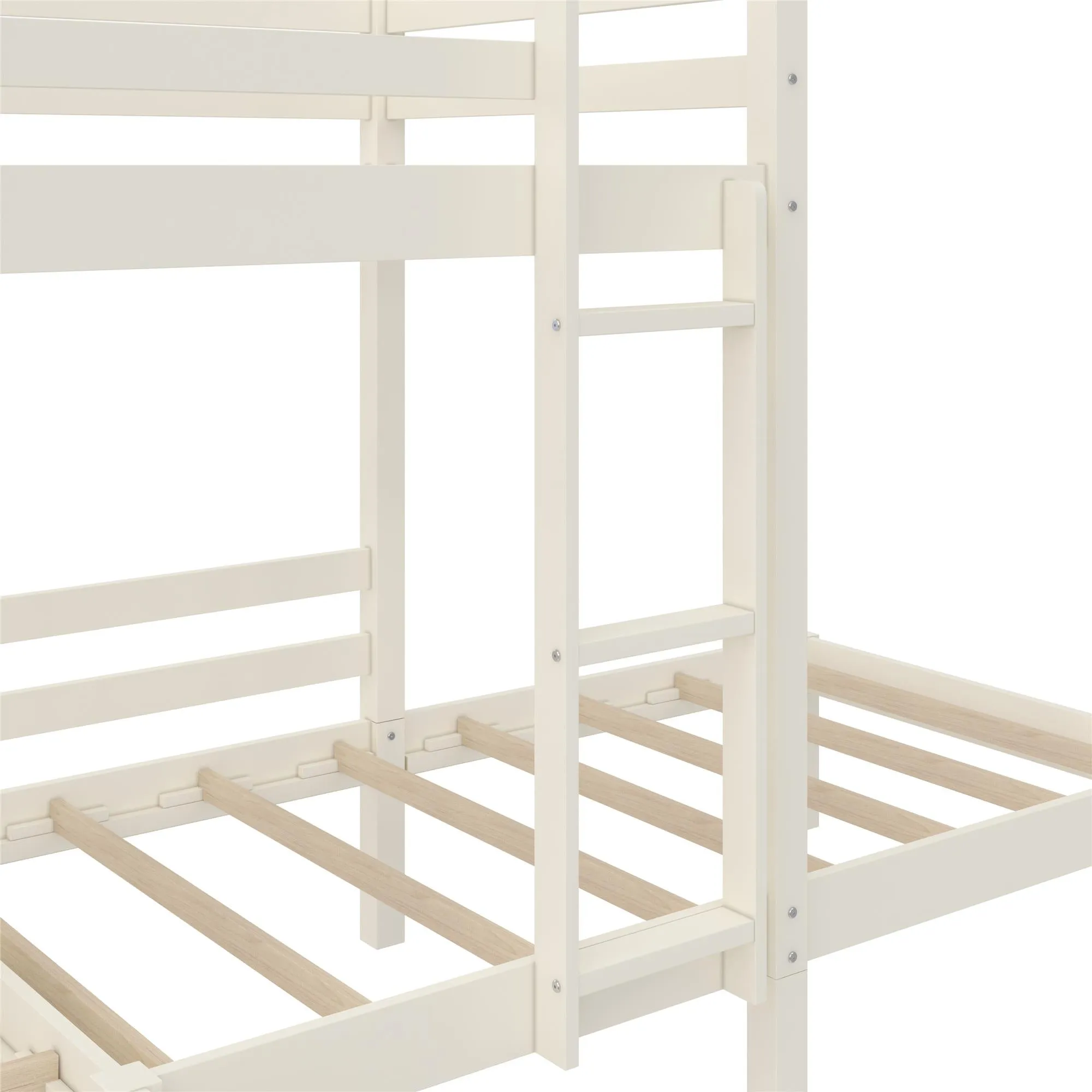 Casey Kids' L-Shaped Corner Triple Bunk Bed