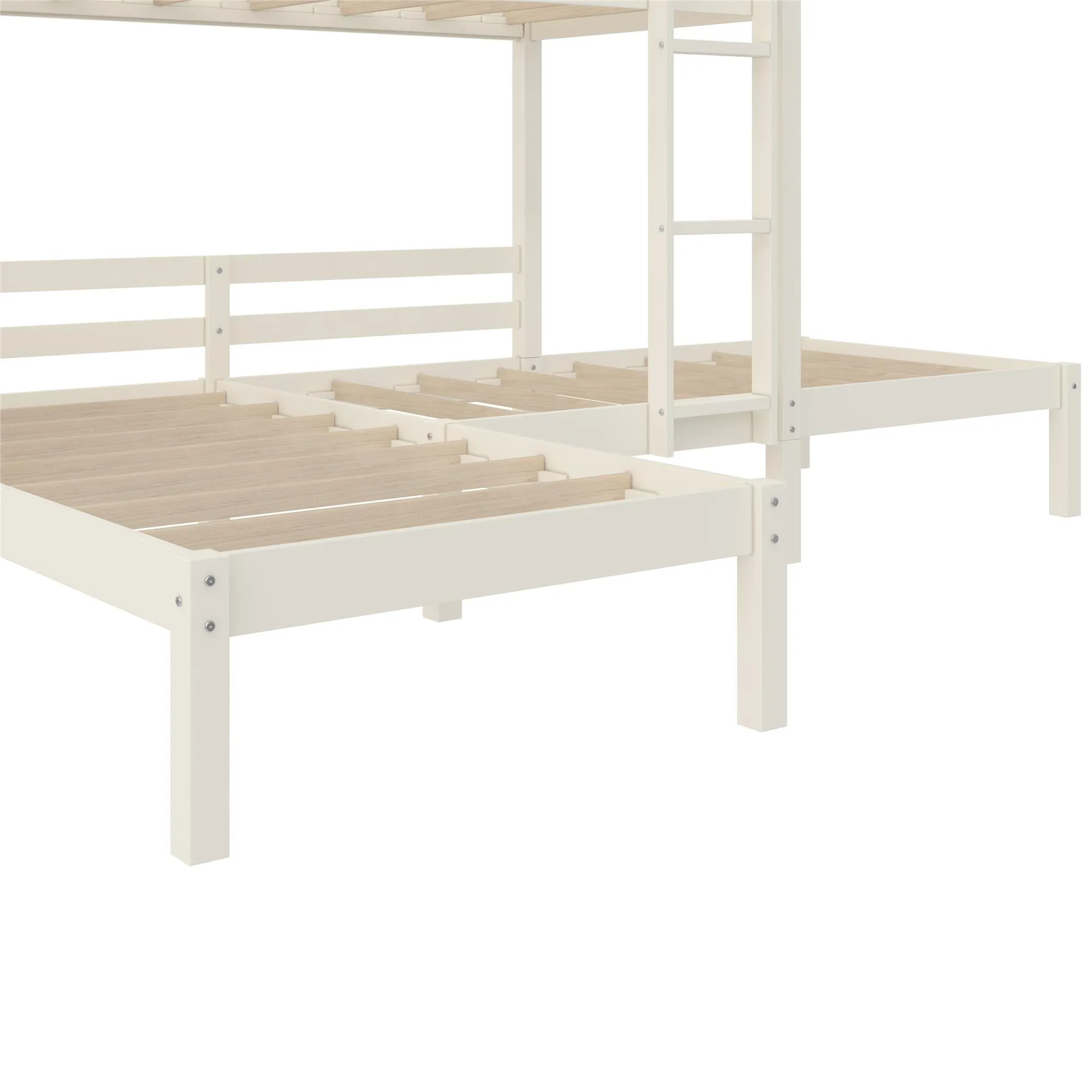 Casey Kids' L-Shaped Corner Triple Bunk Bed