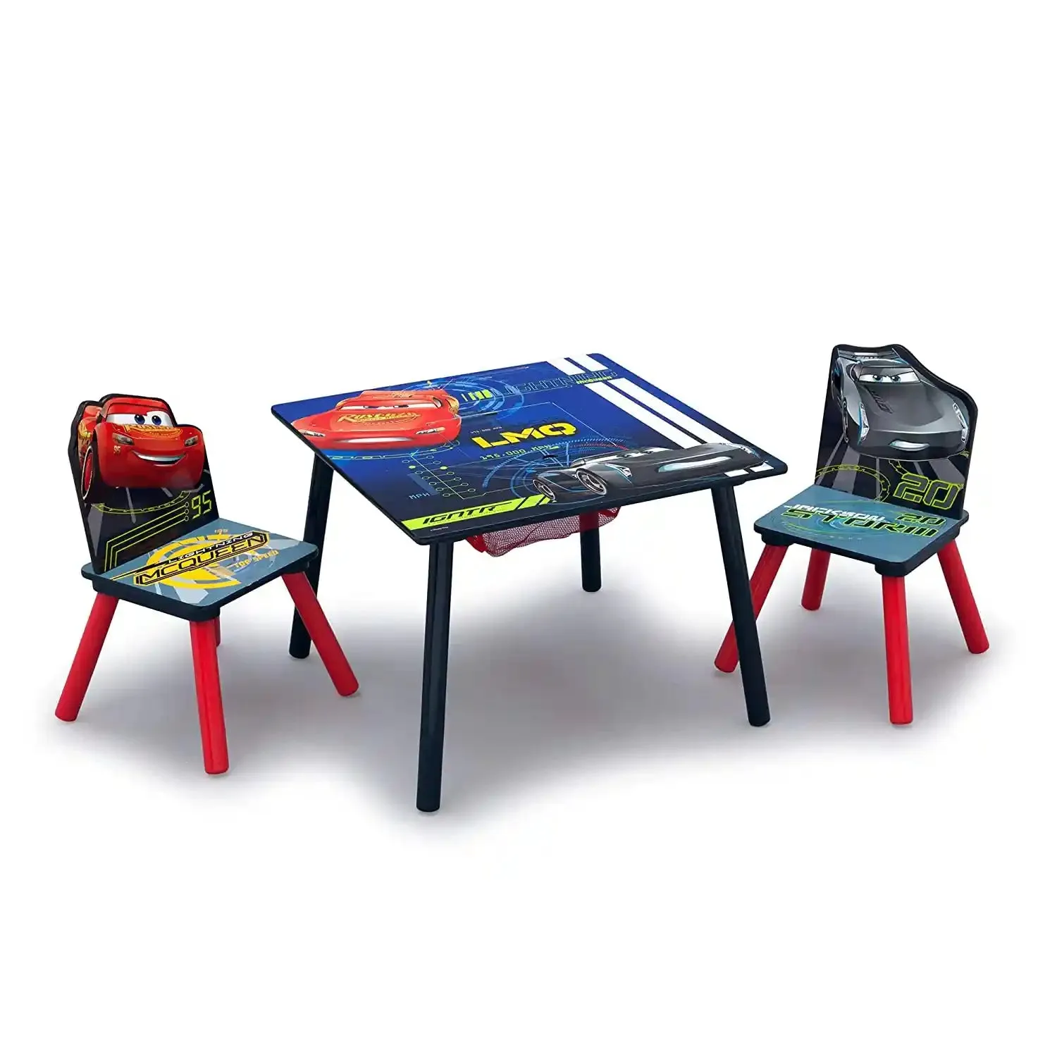 Delta Children Cars Table And Chair Set W/ Storage