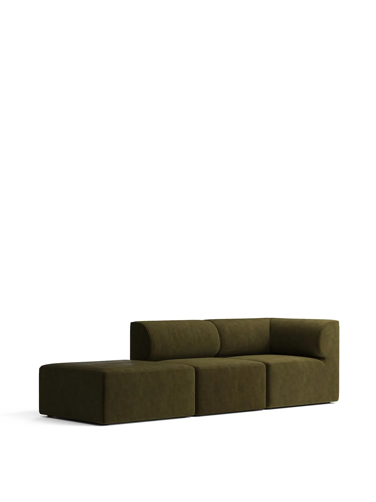 Eave Modular Sofa, 86, 3 Seater w. Pouf