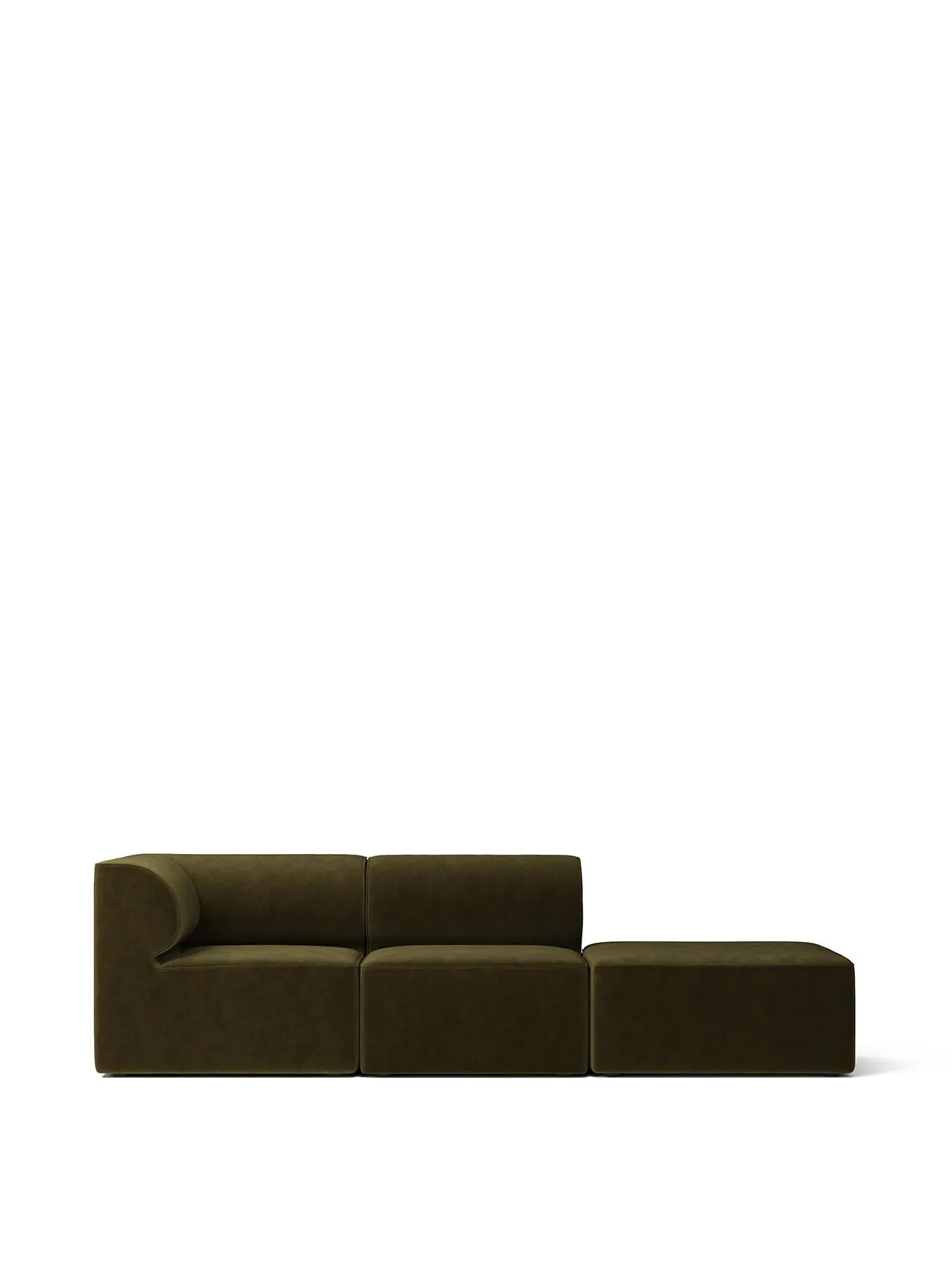 Eave Modular Sofa, 86, 3 Seater w. Pouf