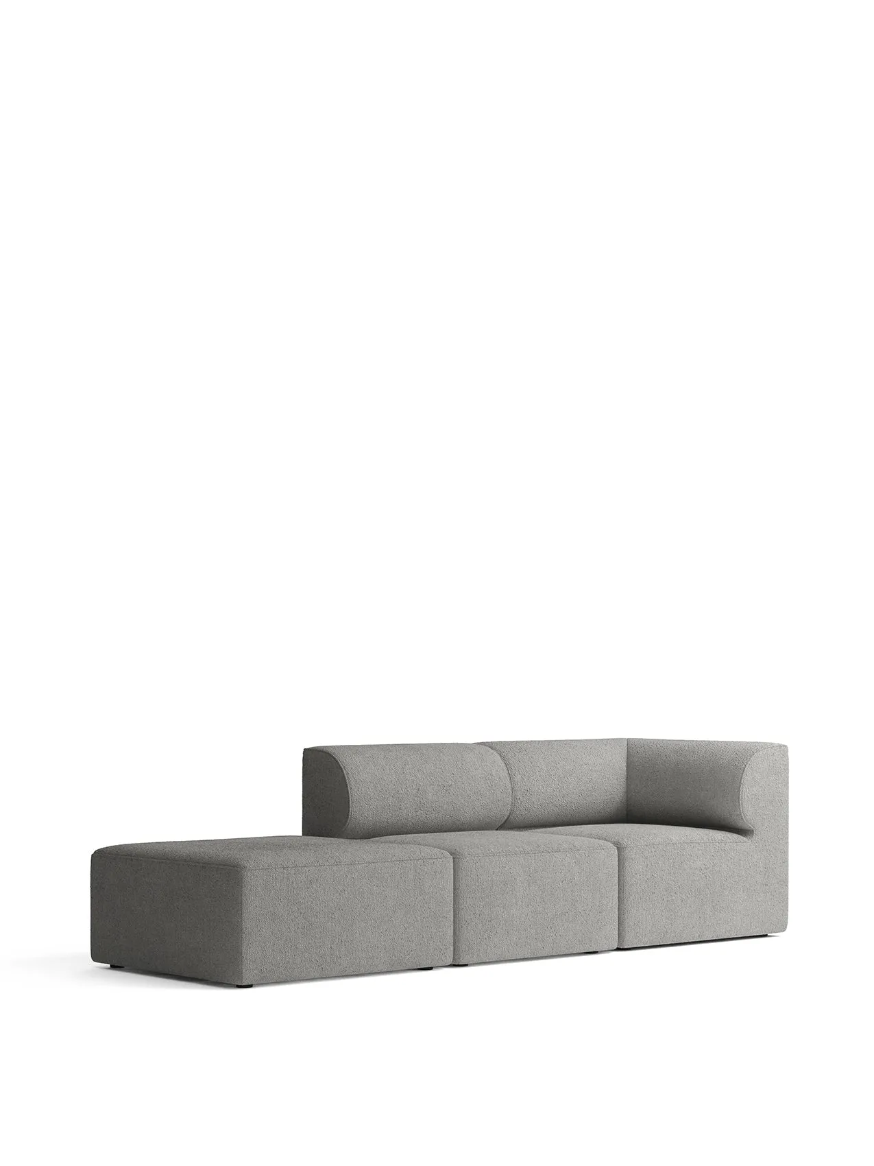 Eave Modular Sofa, 86, 3 Seater w. Pouf