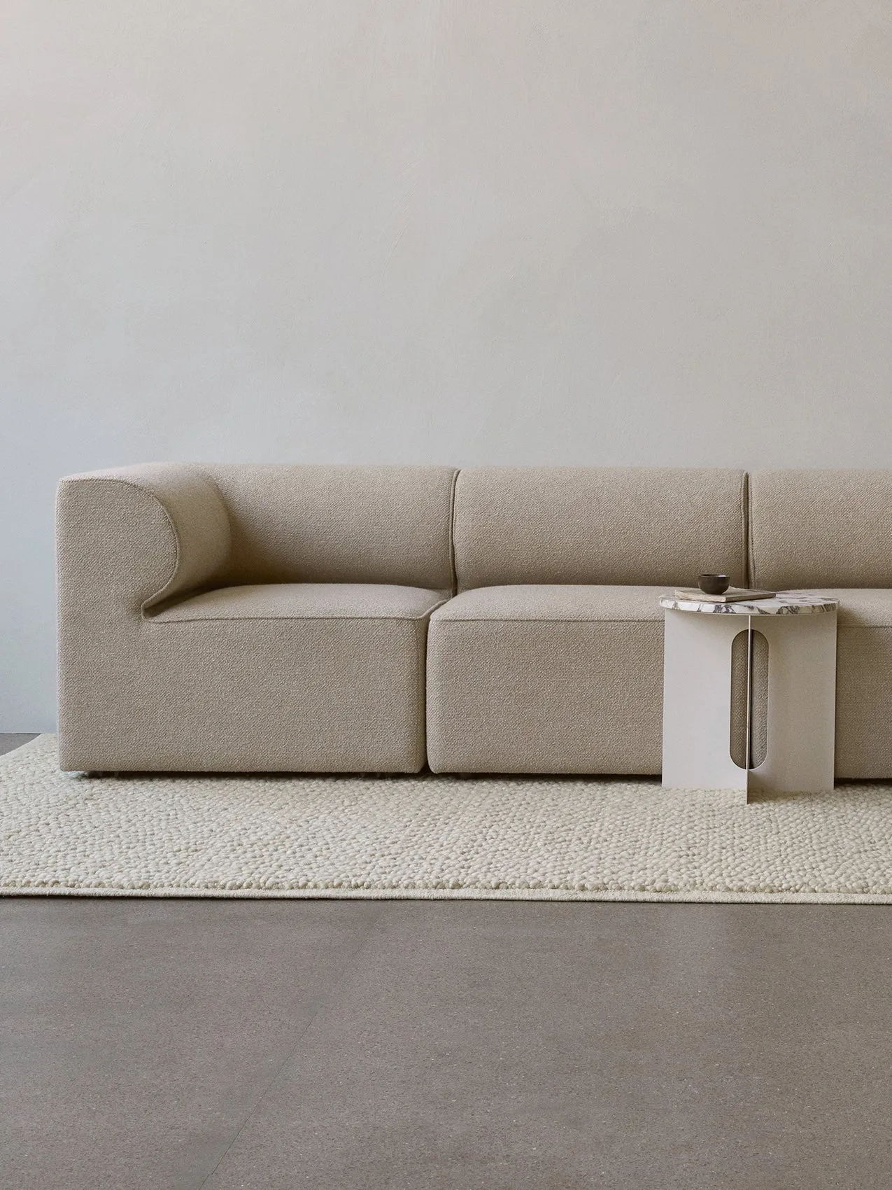 Eave Modular Sofa, 86, 3 Seater w. Pouf