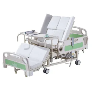 Electric Elderly Care Bed, Equipped with Breathable Mattress and Motor.