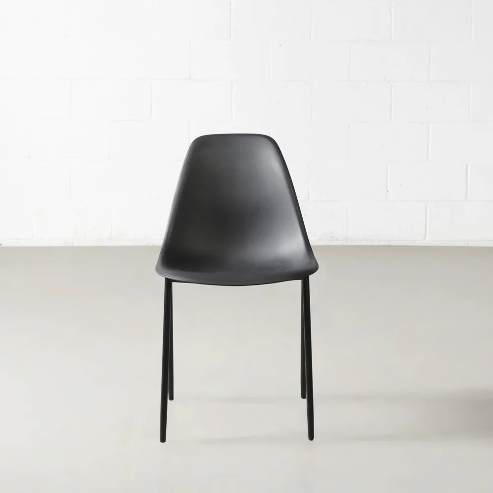 ELLEN - Black Dining Chair