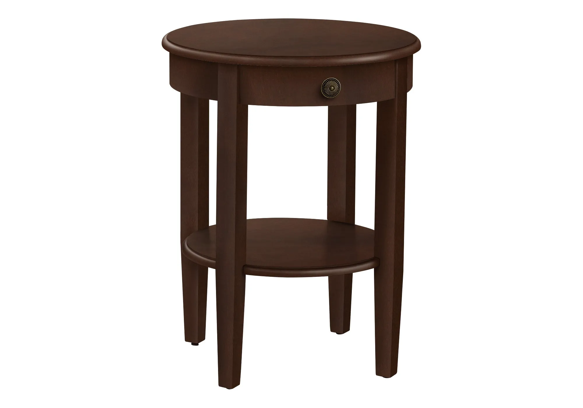 Espresso Accent Table