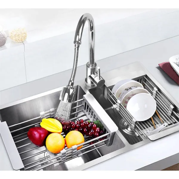 Extendable Multifunctional Sink Rack