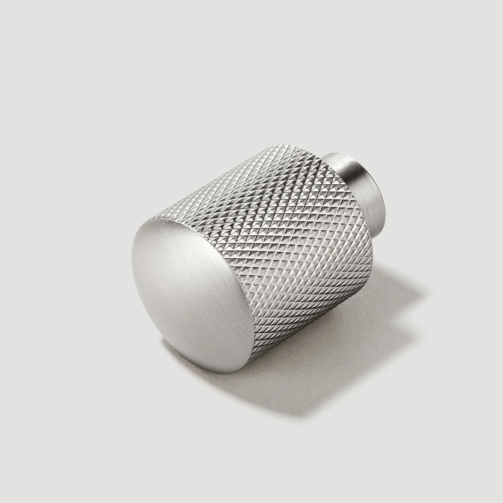 FRANKLIN Knurled Button Knob - Stainless Steel