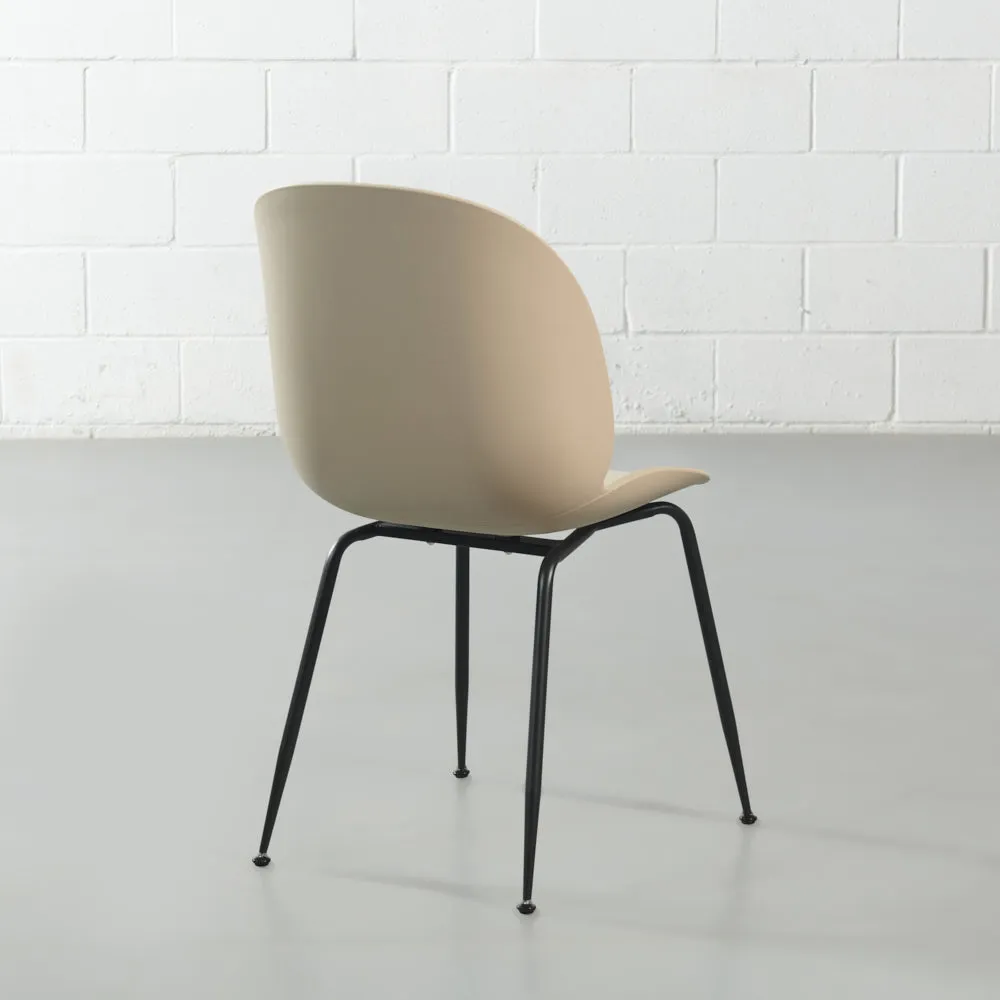 GEORGINA - Beige Dining Chair