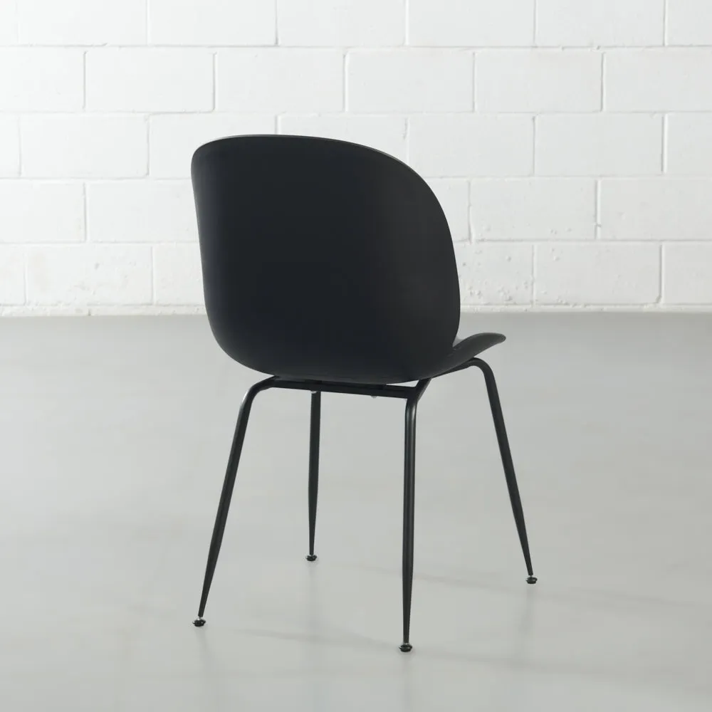 GEORGINA - Black Dining Chair