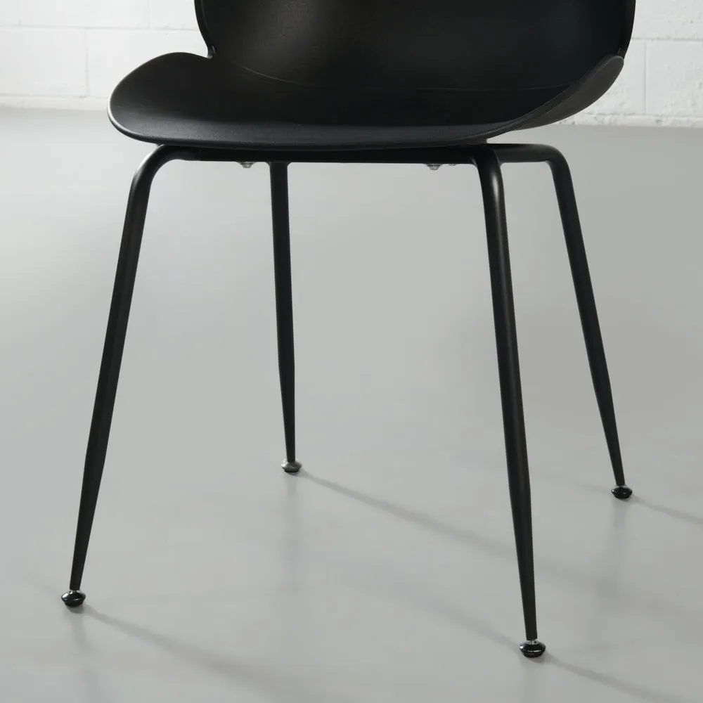 GEORGINA - Black Dining Chair