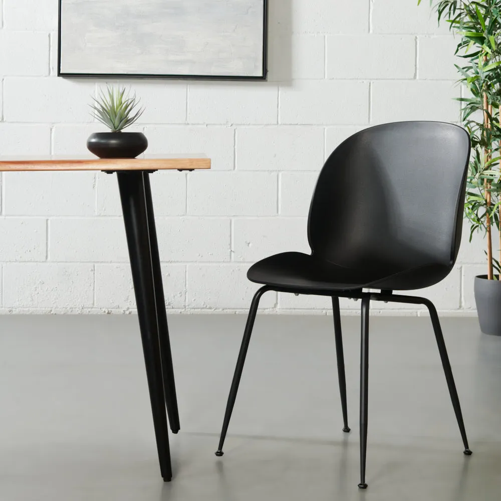 GEORGINA - Black Dining Chair