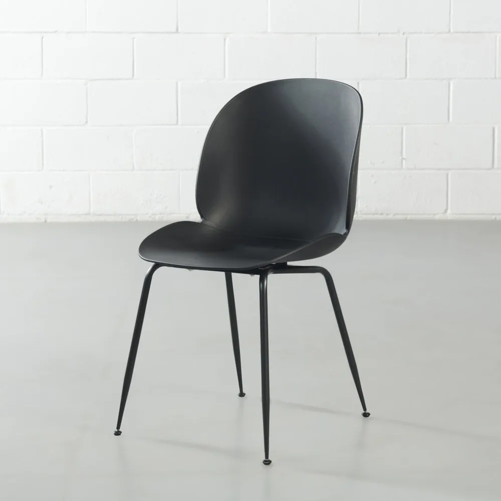 GEORGINA - Black Dining Chair