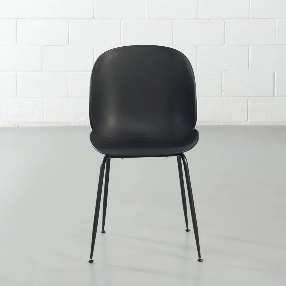 GEORGINA - Black Dining Chair