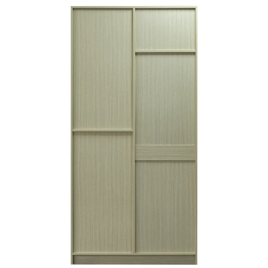 Georgine 2 Door with Mirror Wardrobe