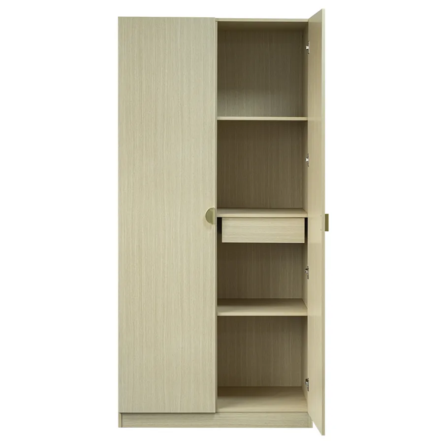 Georgine 2 Door with Mirror Wardrobe