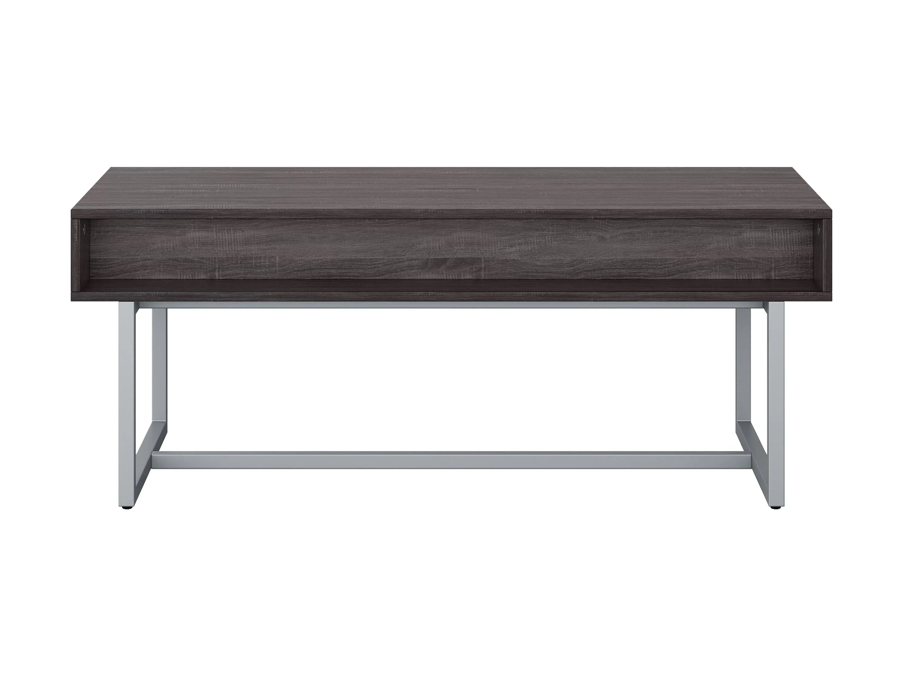 Grey Modern Rectangular Coffee Table