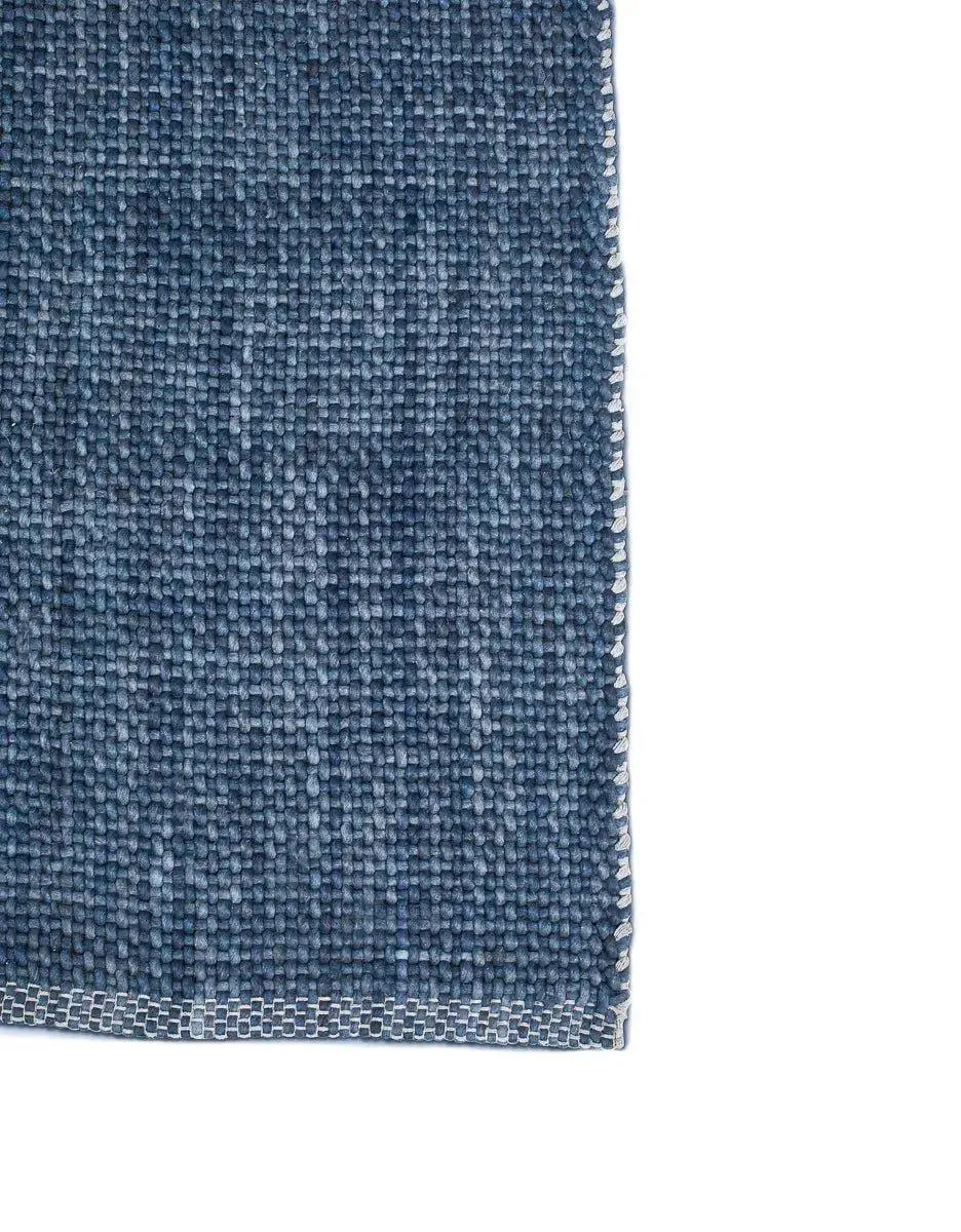 Handwoven Luxe Indigo Rug