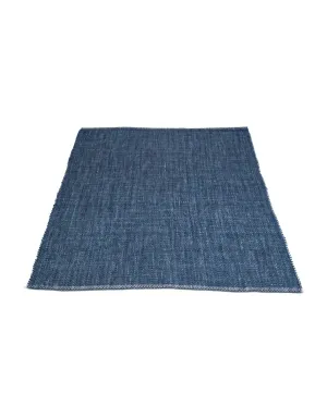 Handwoven Luxe Indigo Rug