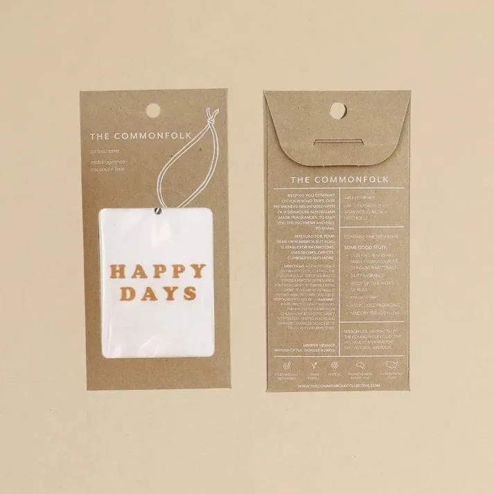 Happy Days | Air Freshener