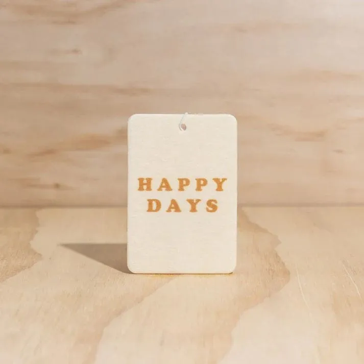 Happy Days | Air Freshener