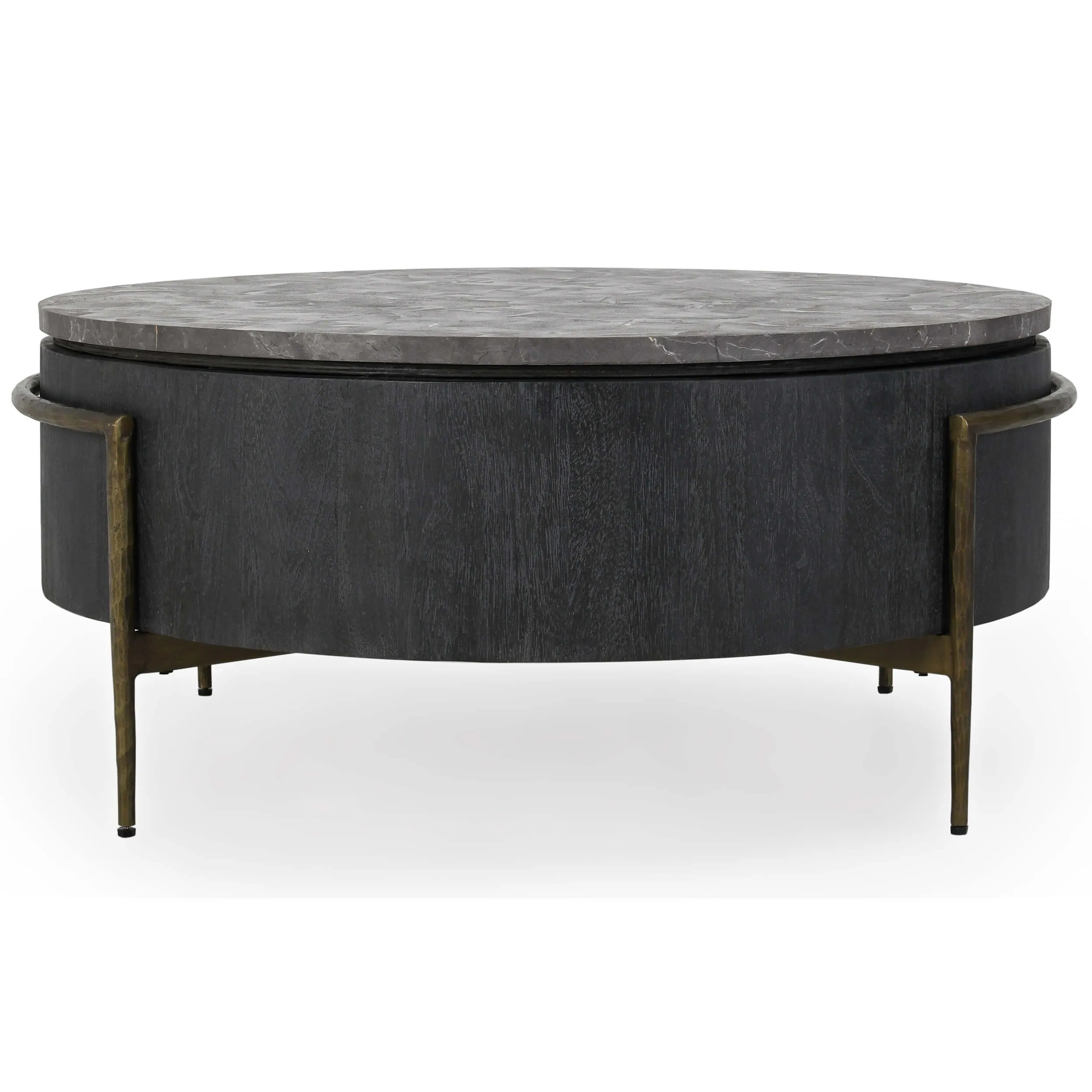 Honor Round Coffee Table, Black