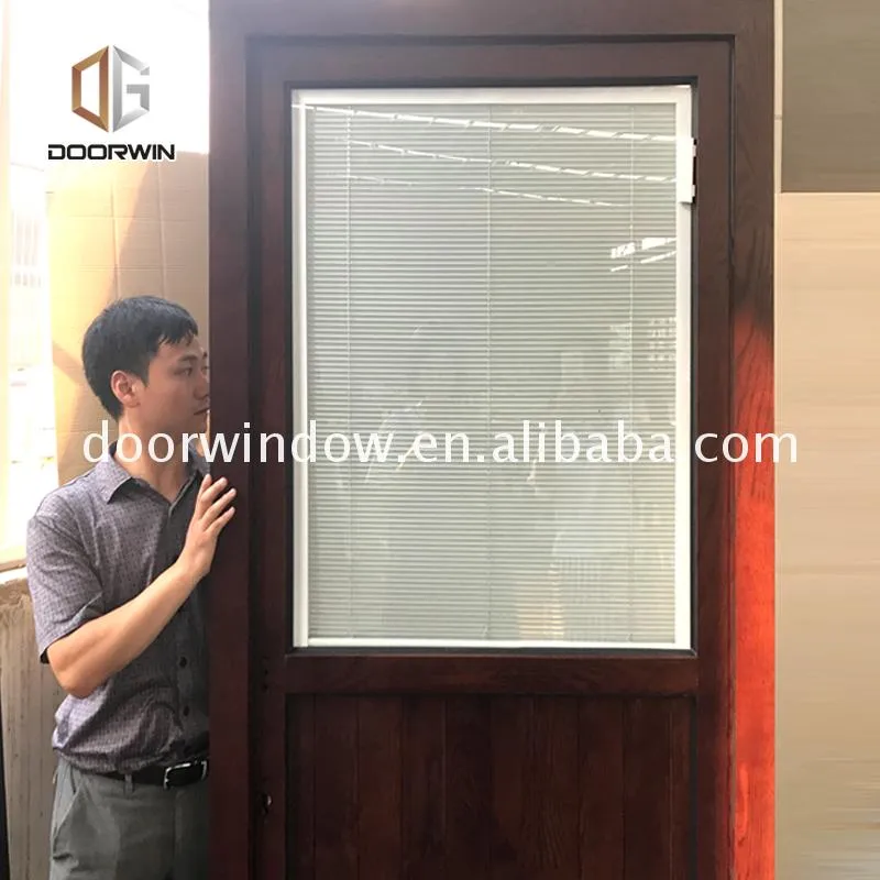 Hot sale factory direct built-in shutter built in wardrobes glass doors building entry door