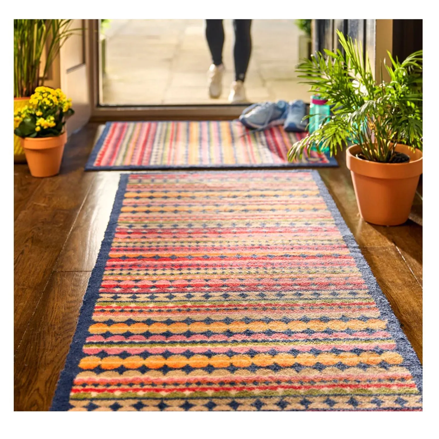 Hug Rug 150cm Beady Stripe Runner